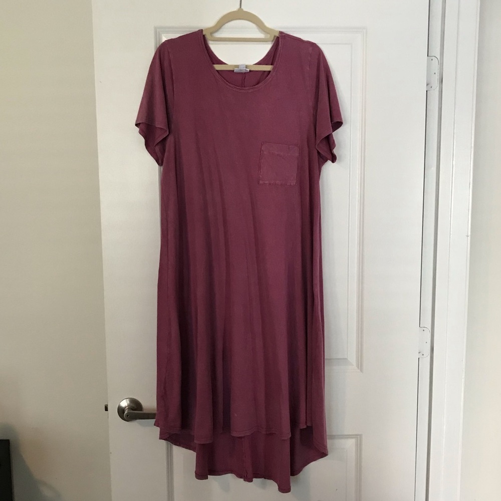 Mauve LuLaRoe Carly Dress 👗